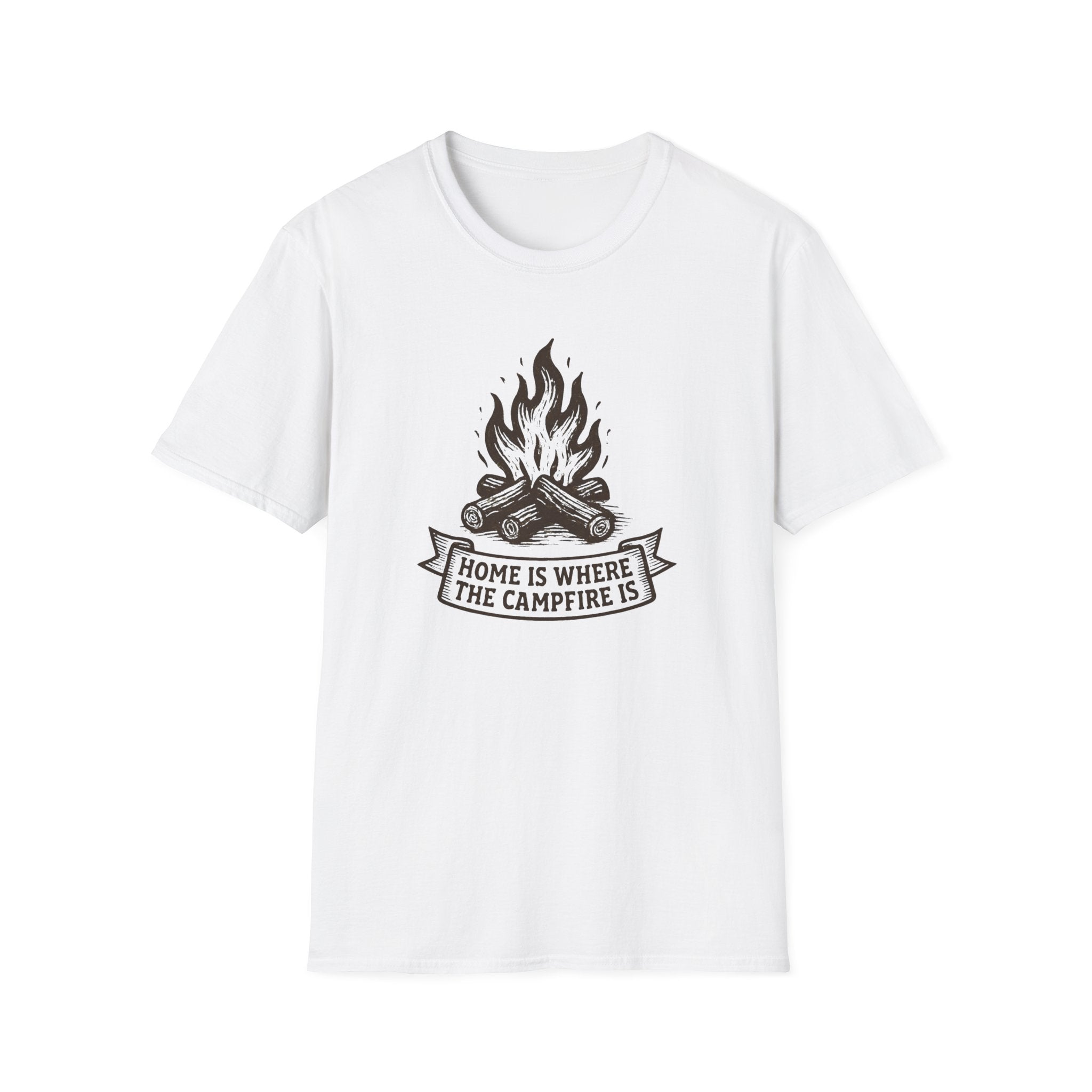 Campfire Home Banner T-Shirt