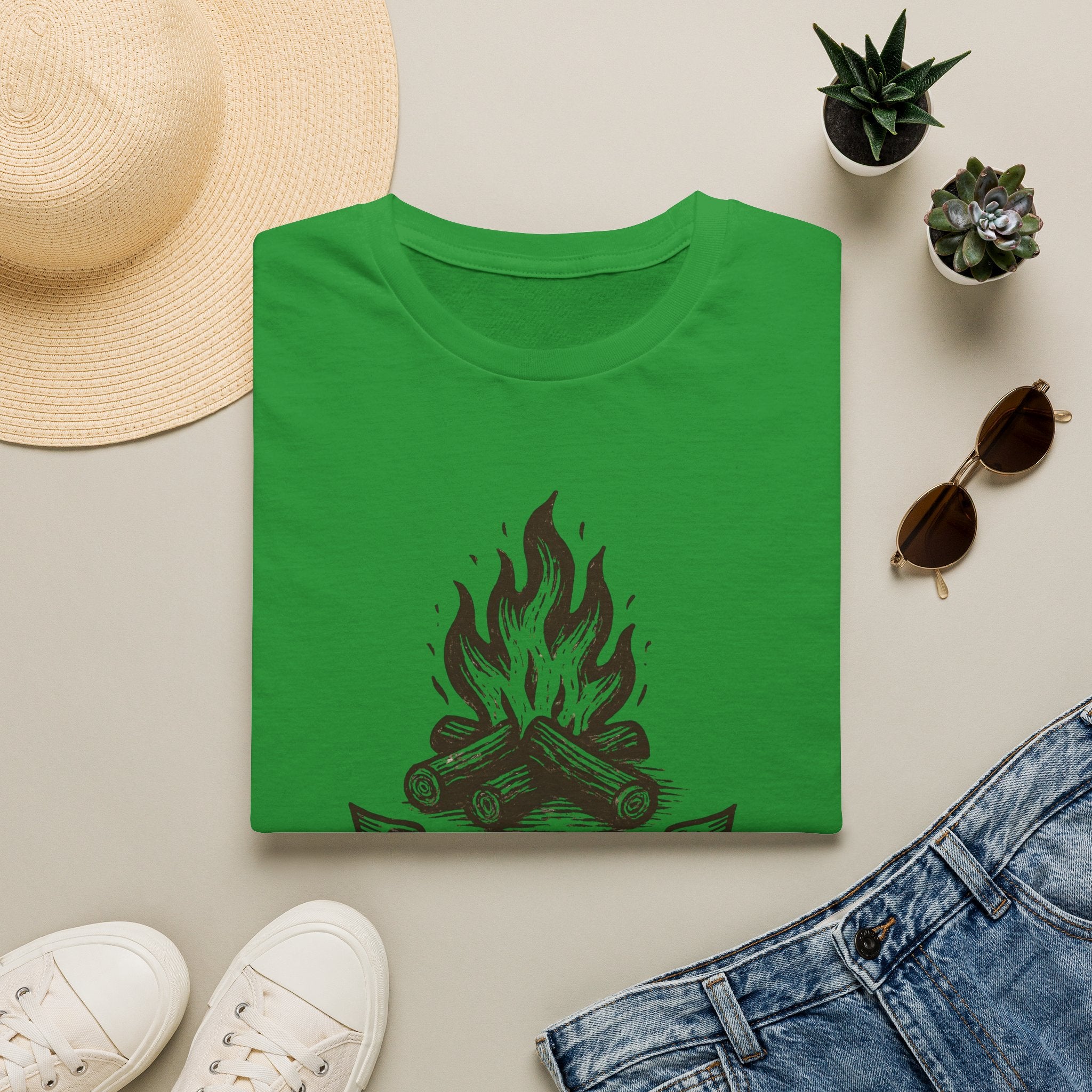 Campfire Home Banner T-Shirt