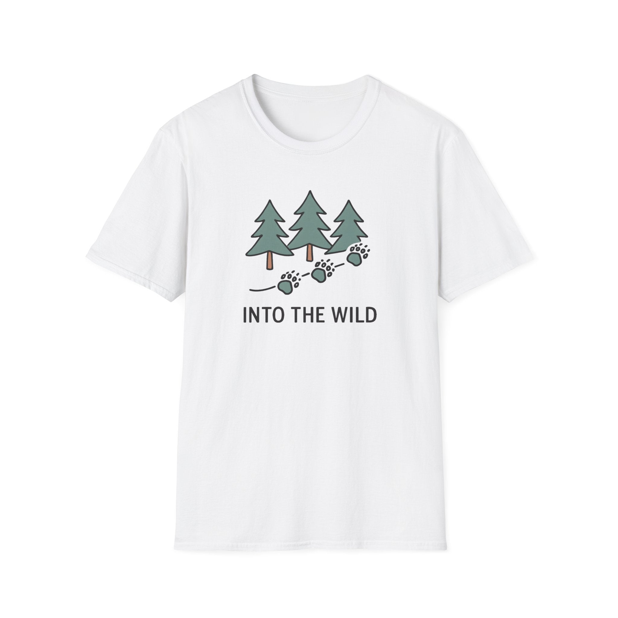 Pine Forest Footprints T-Shirt