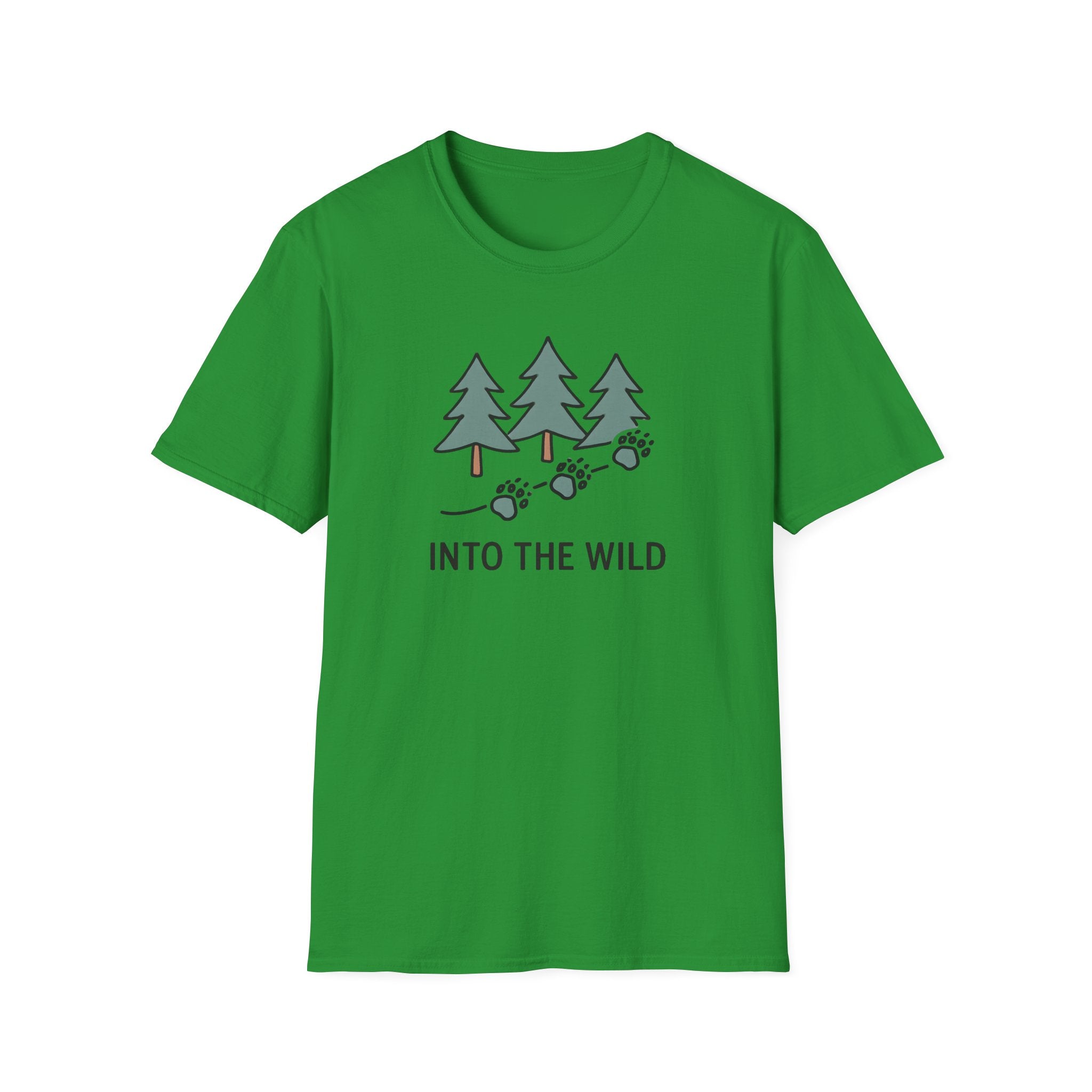 Pine Forest Footprints T-Shirt