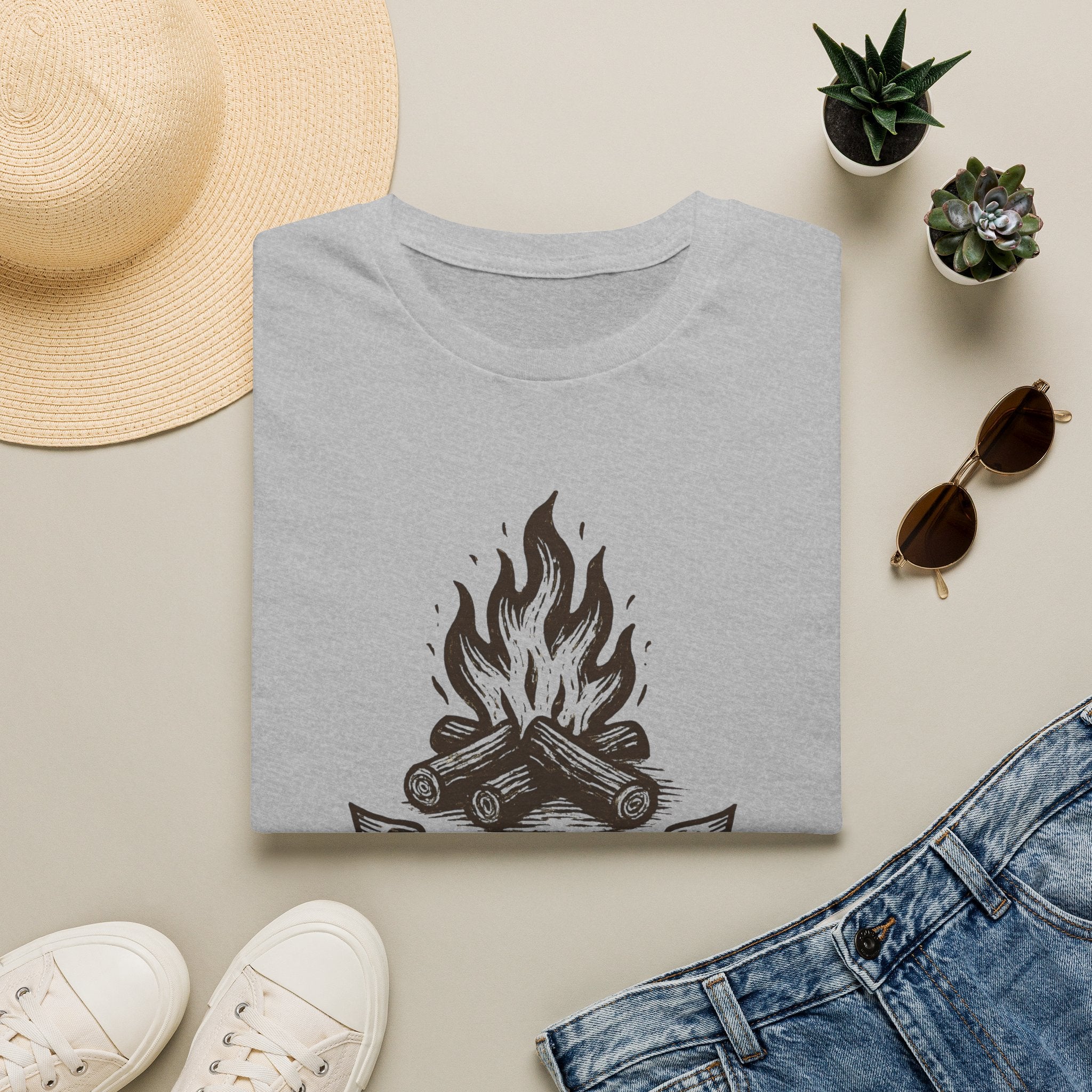 Campfire Home Banner T-Shirt