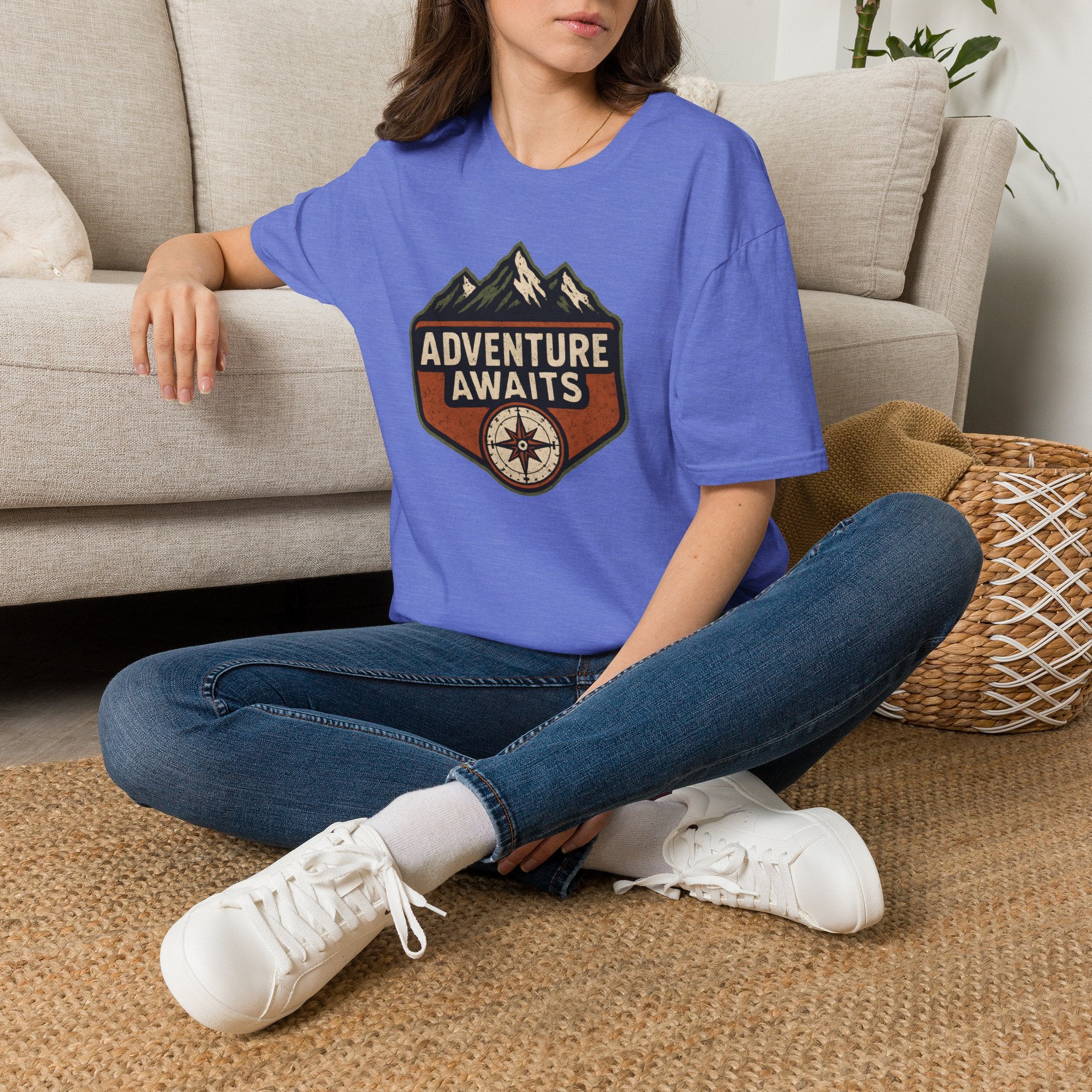 Adventure Awaits Patch T-Shirt