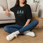 Pine Forest Footprints T-Shirt