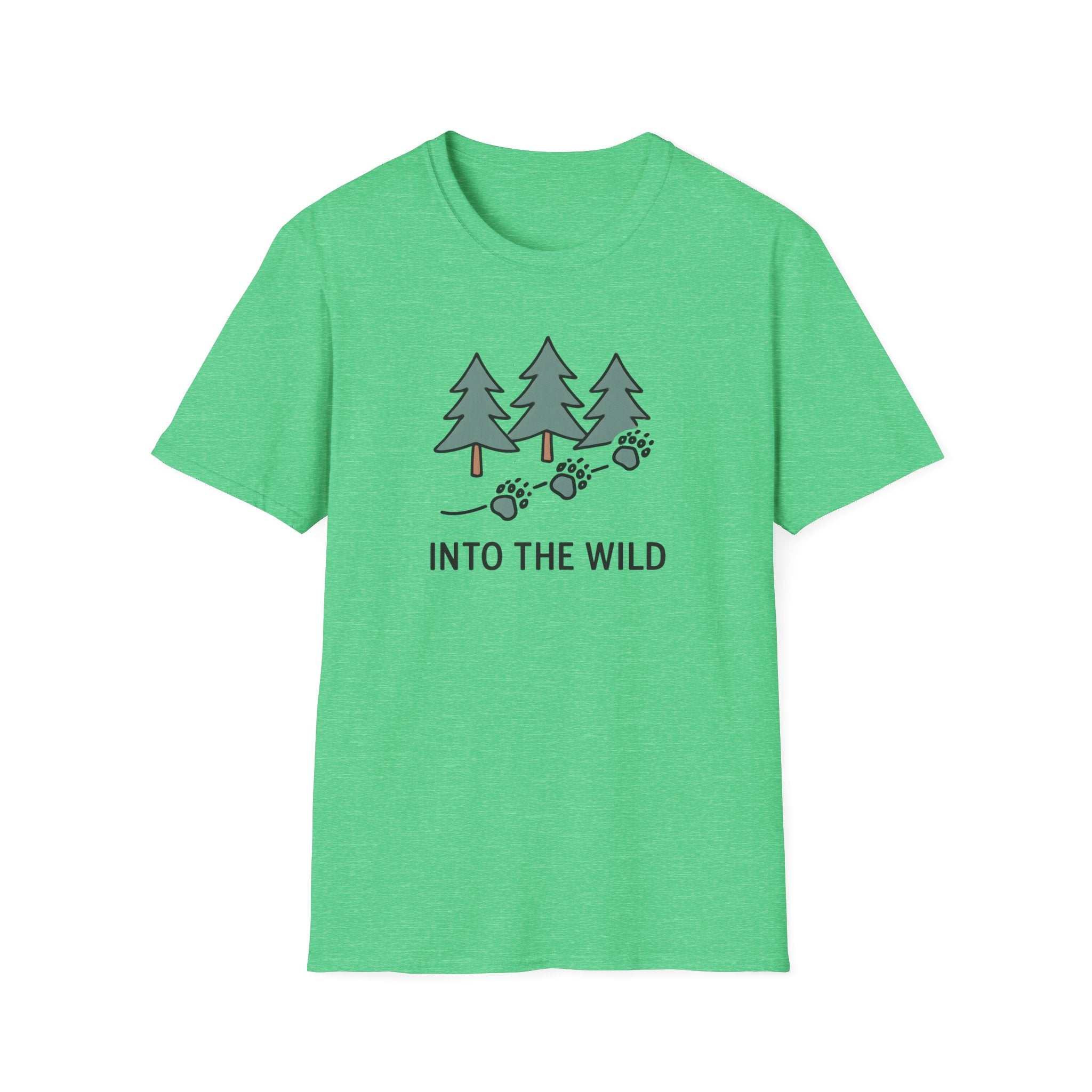 Pine Forest Footprints T-Shirt