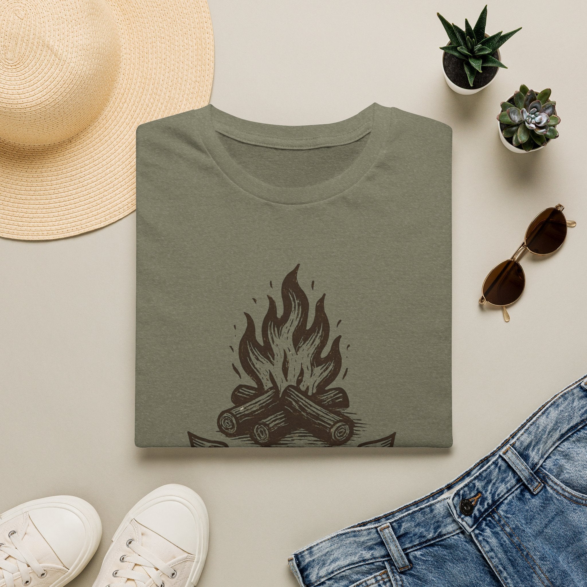 Campfire Home Banner T-Shirt