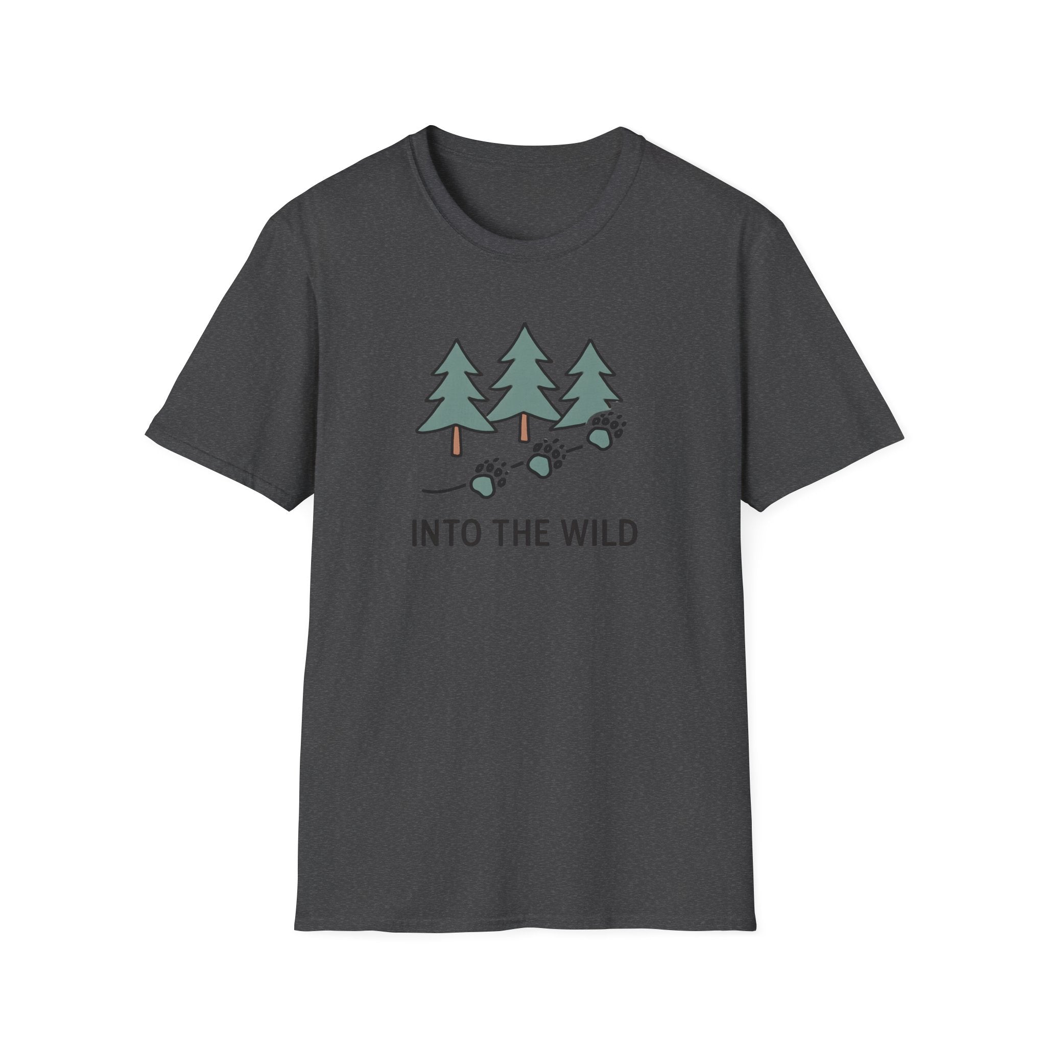 Pine Forest Footprints T-Shirt