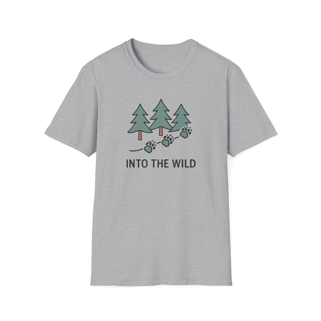 Pine Forest Footprints T-Shirt