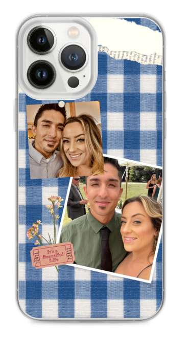 "Picnic Memories" iPhone Case (Photo Upload)