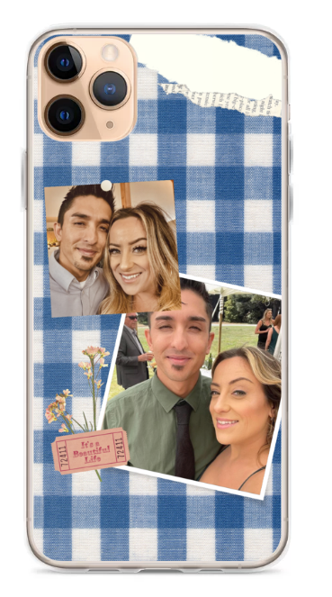 "Picnic Memories" iPhone Case (Photo Upload)