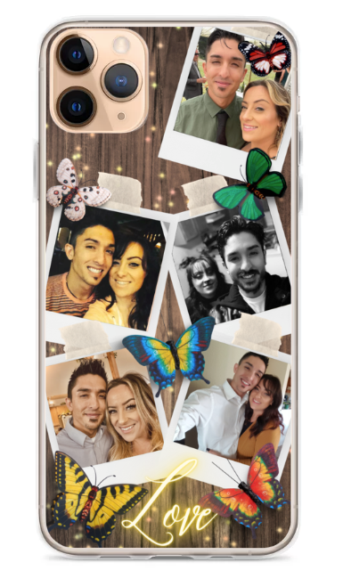 "Butterfly Memories" iPhone Case (Photo Upload)
