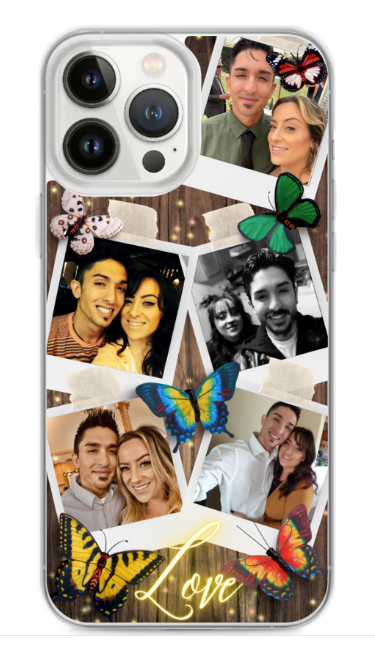 "Butterfly Memories" iPhone Case (Photo Upload)