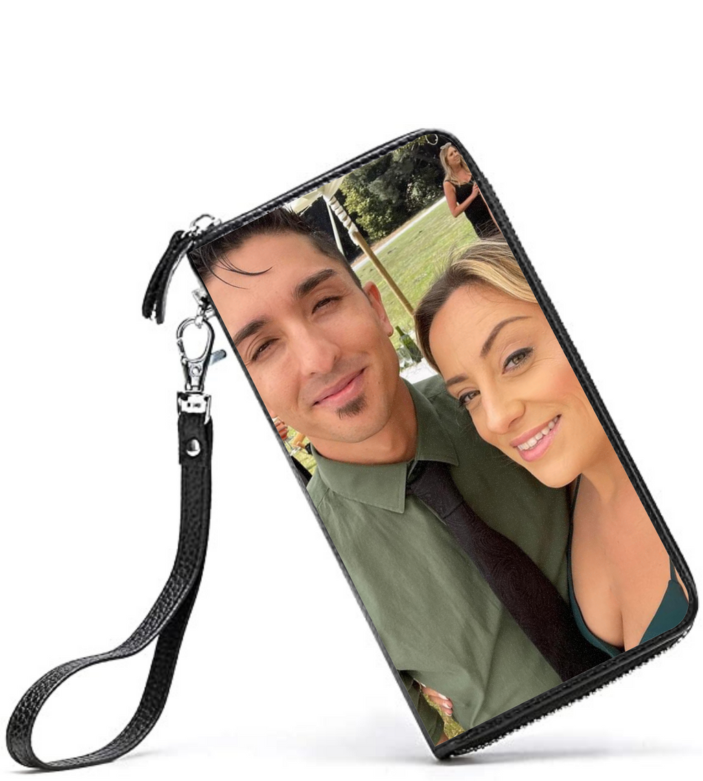 Personalized Photo Women's Zipper Wallet