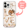 "Love & Flowers" iPhone Case (Photo Upload)