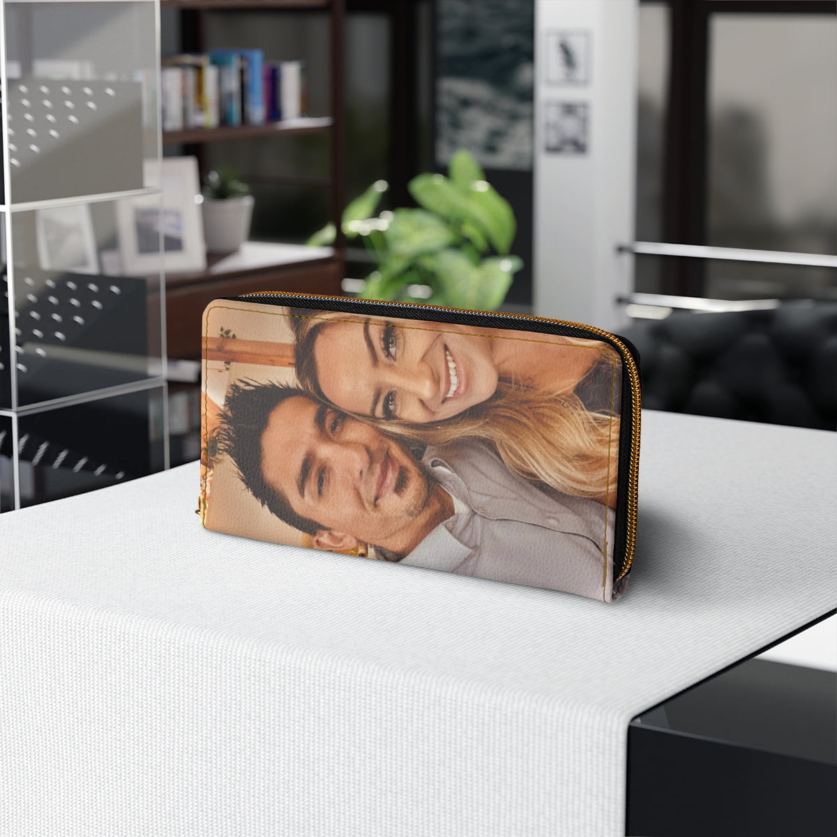 Personalized Photo Women's Zipper Wallet