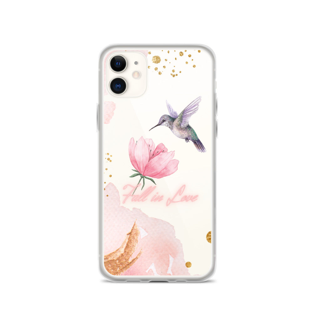 "Humming Bird Love" iPhone Case (Standard Edition)