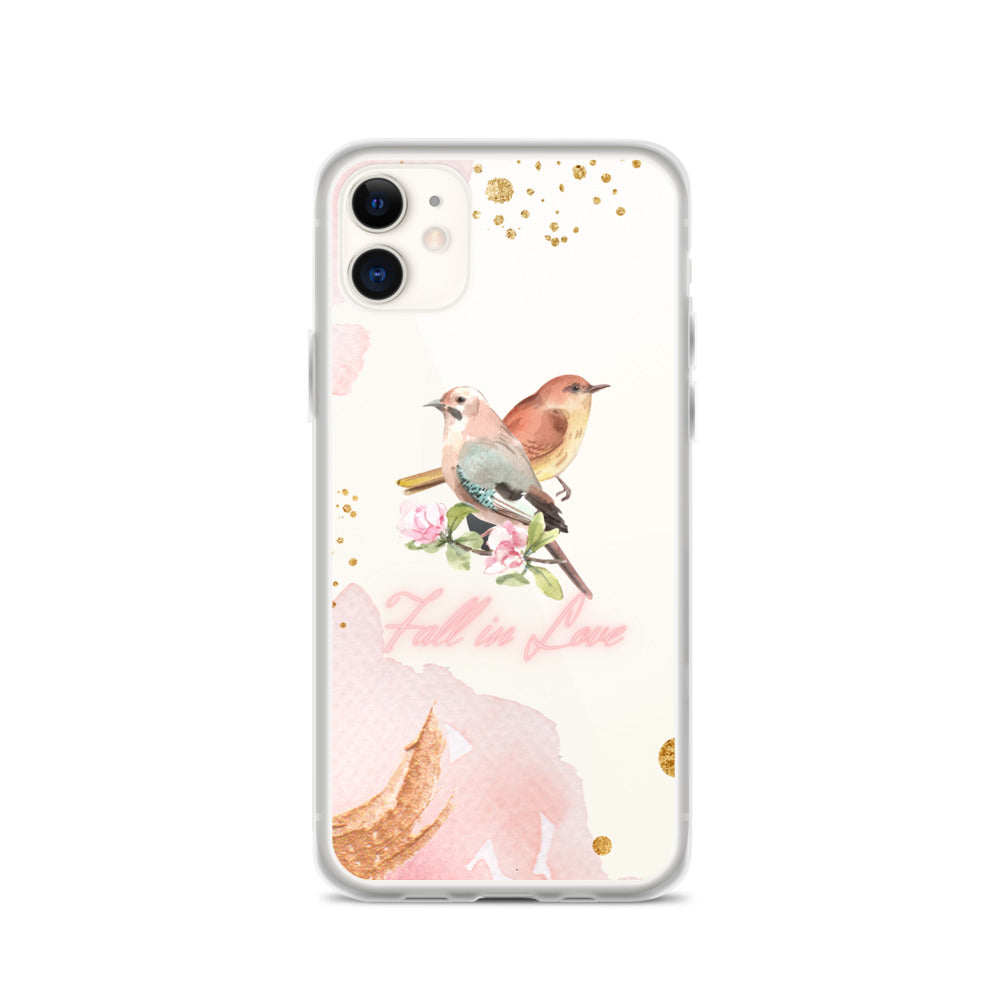 Two Bird Love - iPhone Case (Watercolor Dream Edition)