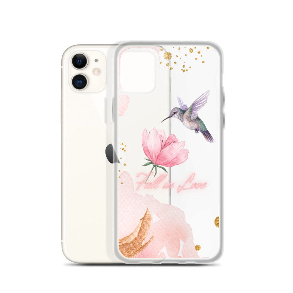 "Humming Bird Love" iPhone Case (Standard Edition)