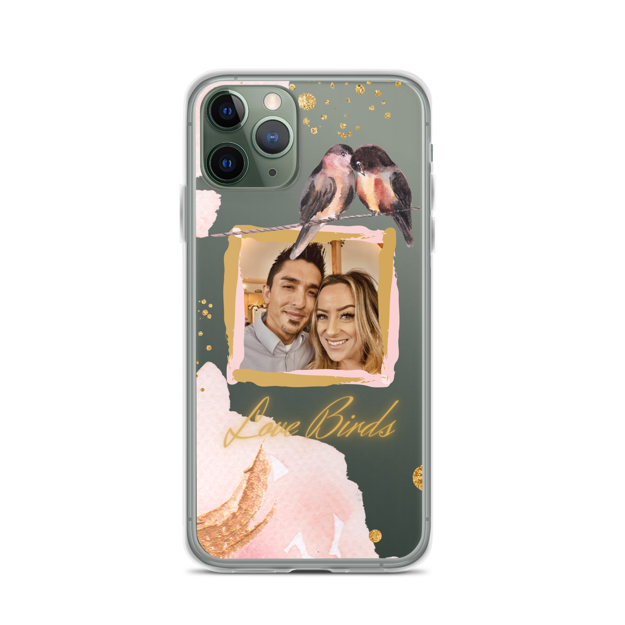 "Love Birds" iPhone Case (Watercolor Dream Edition)