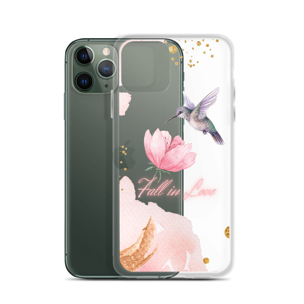 "Humming Bird Love" iPhone Case (Standard Edition)