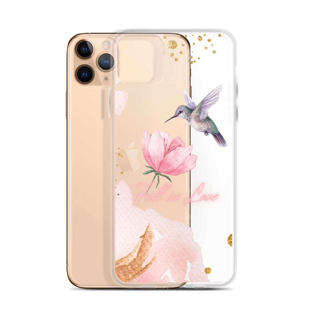 "Humming Bird Love" iPhone Case (Standard Edition)