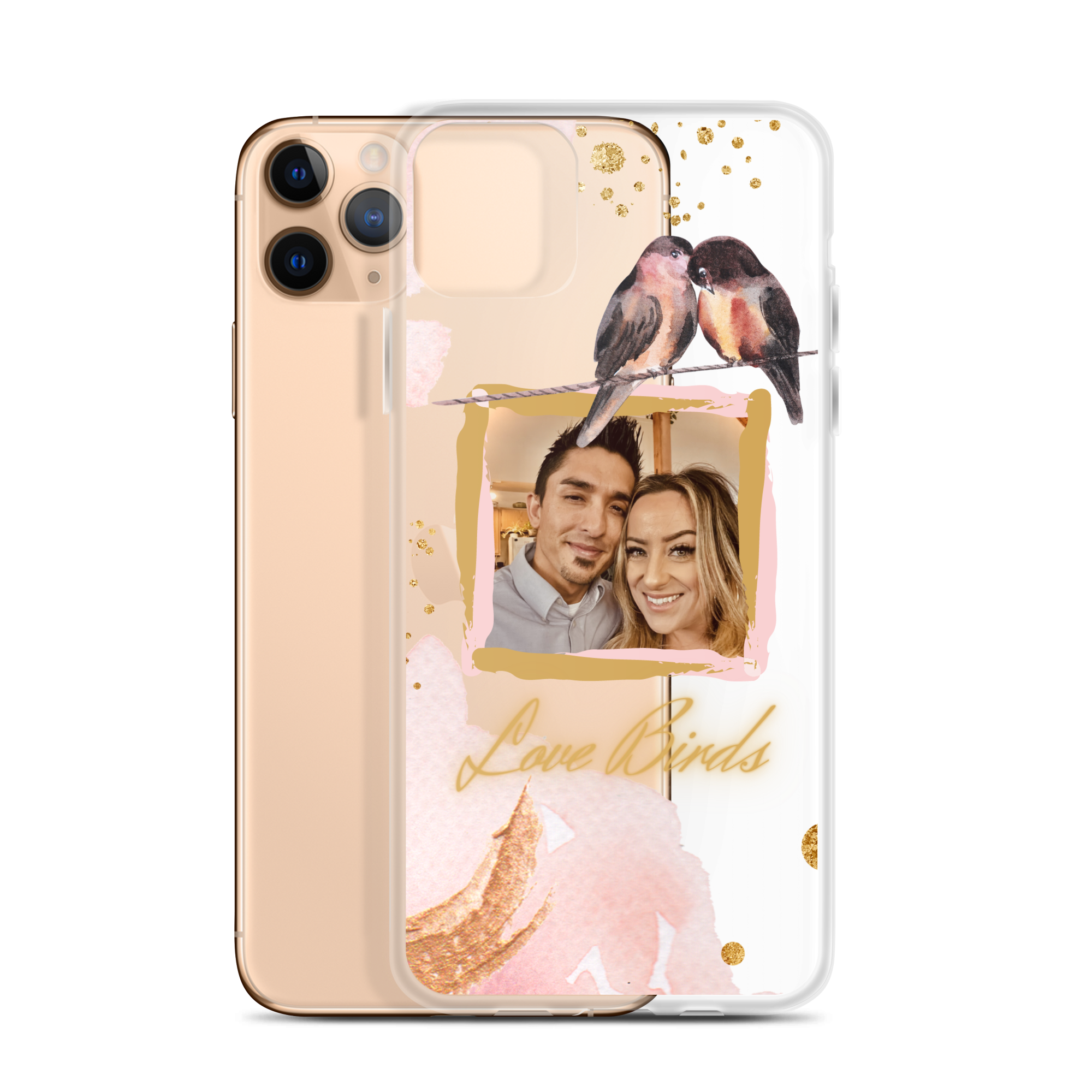 "Love Birds" iPhone Case (Watercolor Dream Edition)