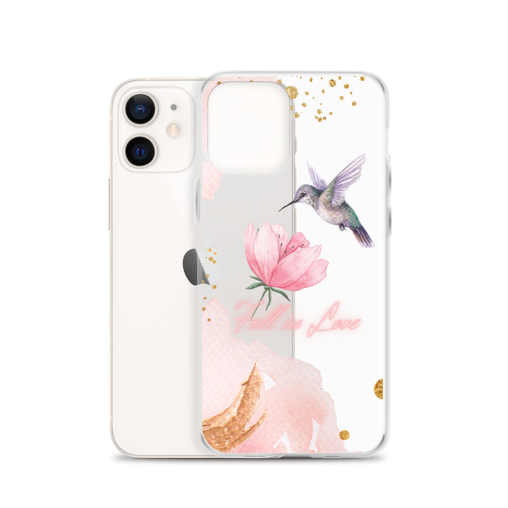 "Humming Bird Love" iPhone Case (Standard Edition)