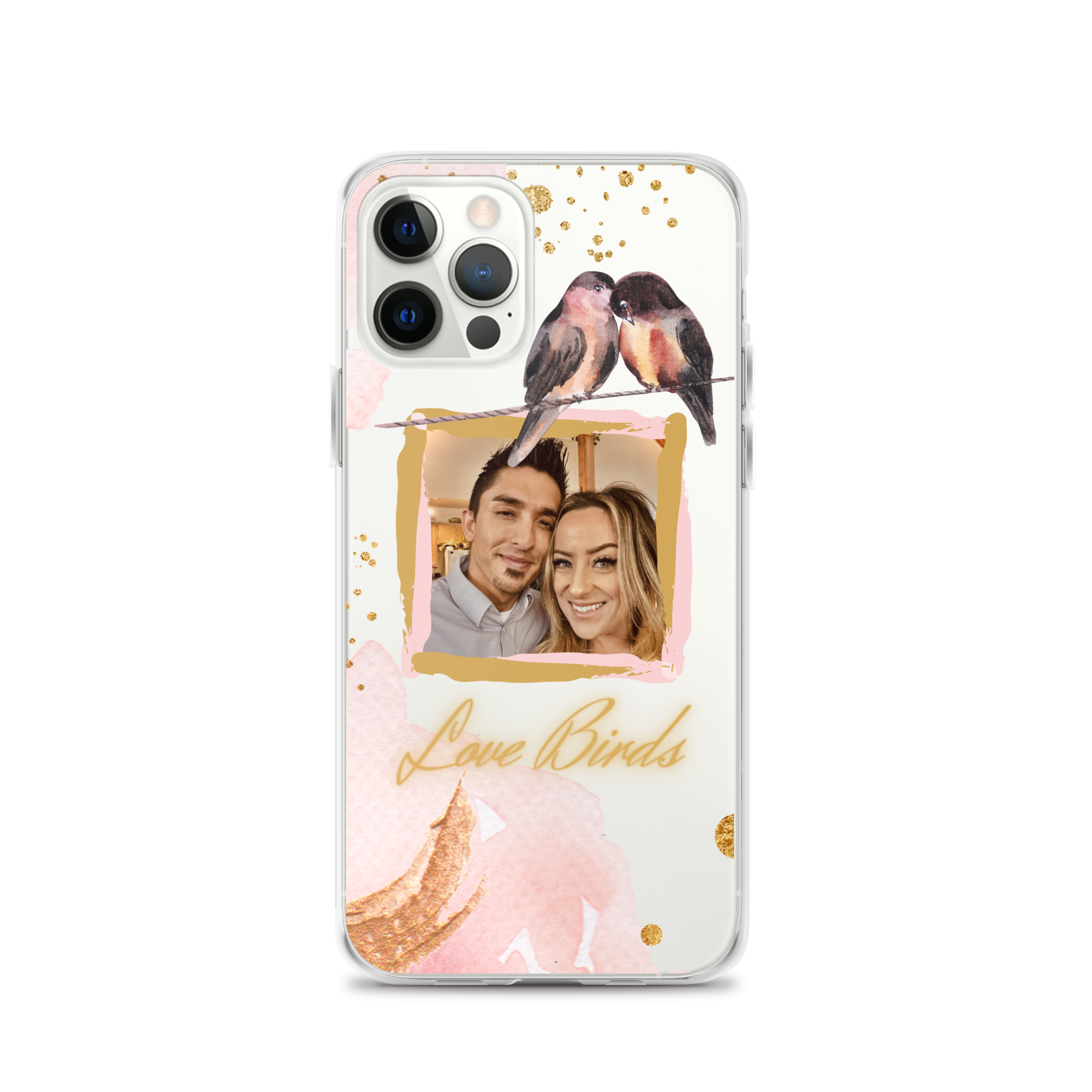 "Love Birds" iPhone Case (Watercolor Dream Edition)