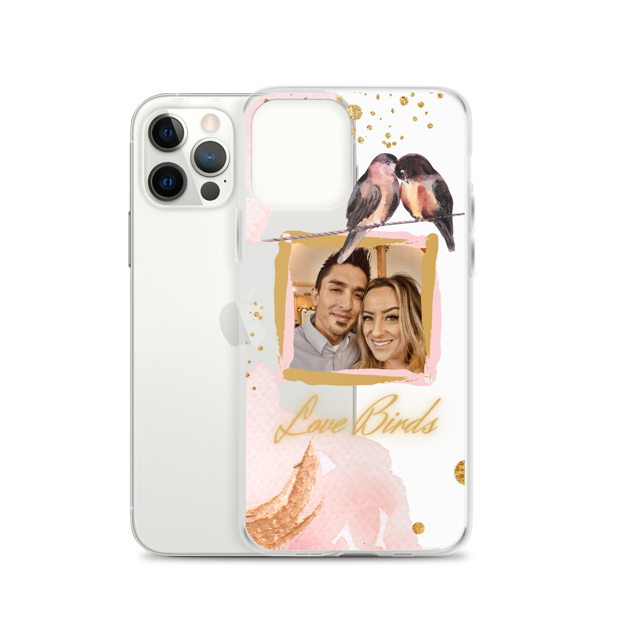 "Love Birds" iPhone Case (Watercolor Dream Edition)