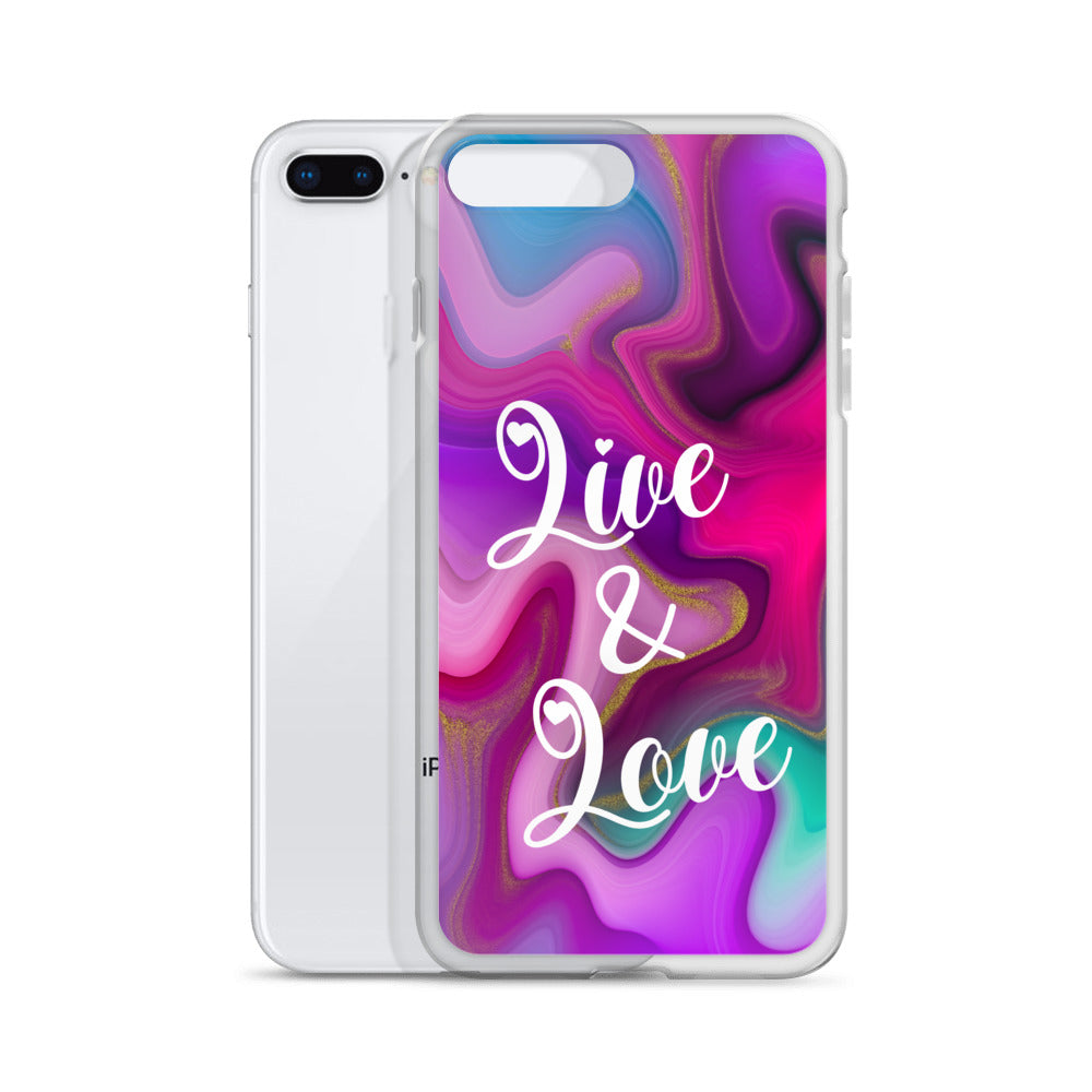 "Live and Love" iPhone Case (A7 Edition)