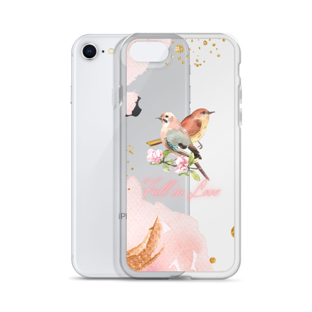 Two Bird Love - iPhone Case (Watercolor Dream Edition)