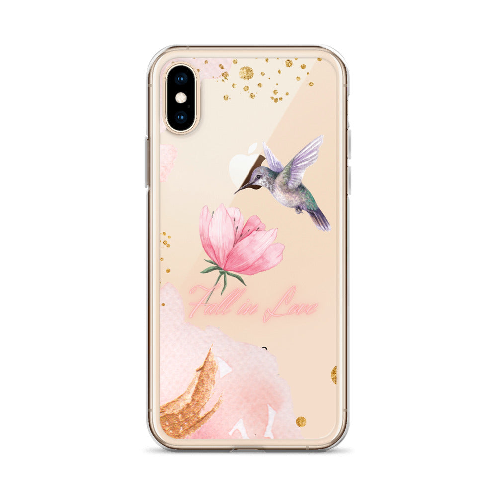 "Humming Bird Love" iPhone Case (Standard Edition)
