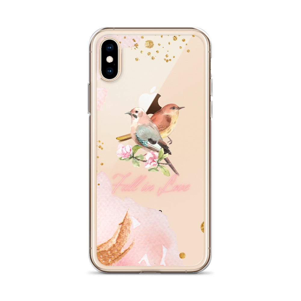 Two Bird Love - iPhone Case (Watercolor Dream Edition)