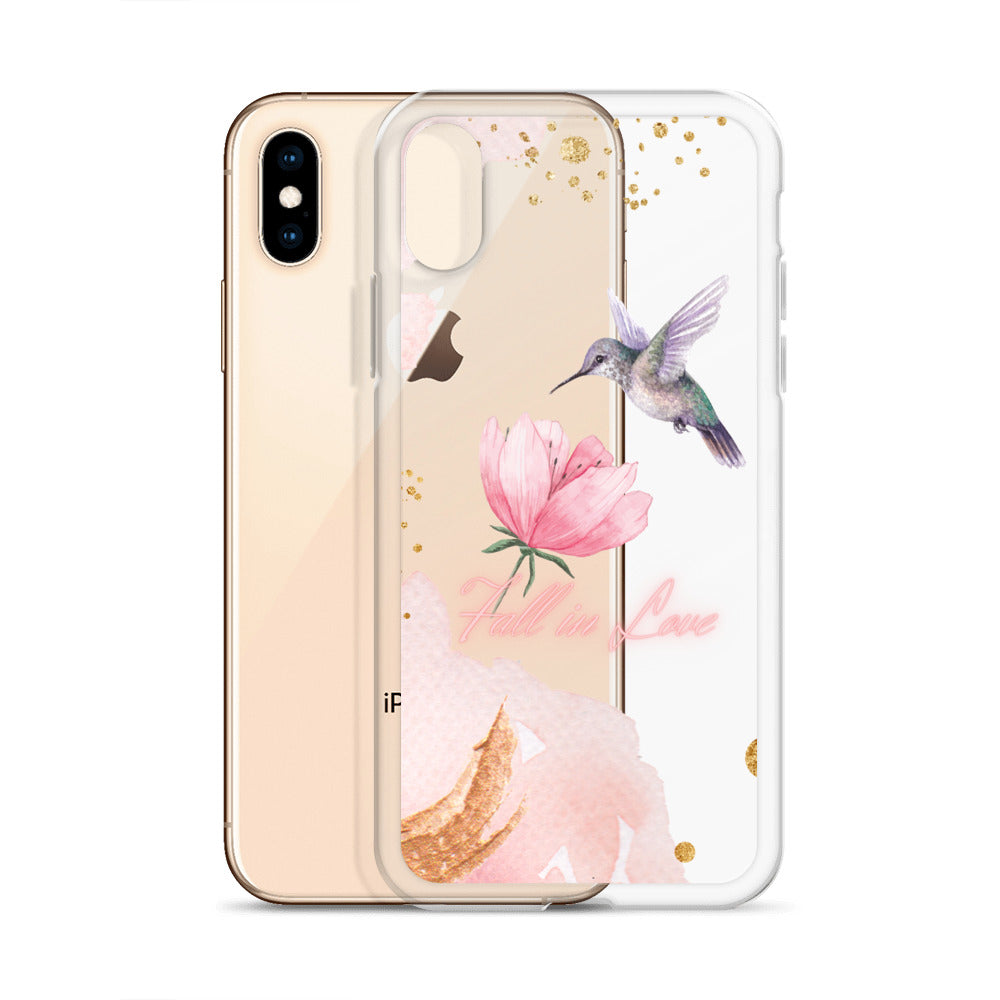 "Humming Bird Love" iPhone Case (Standard Edition)