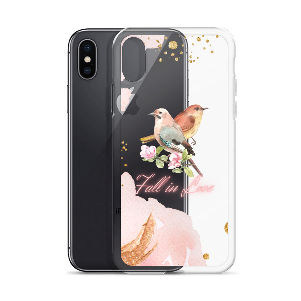 Two Bird Love - iPhone Case (Watercolor Dream Edition)
