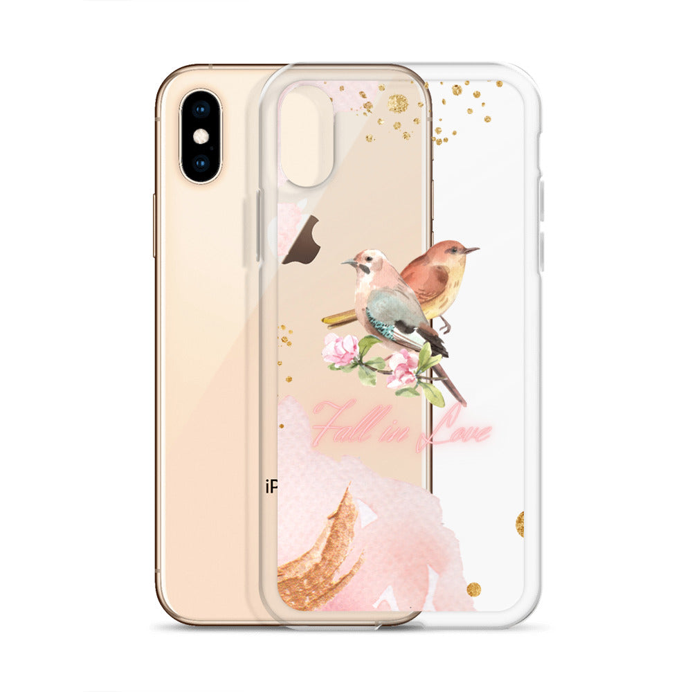 Two Bird Love - iPhone Case (Watercolor Dream Edition)