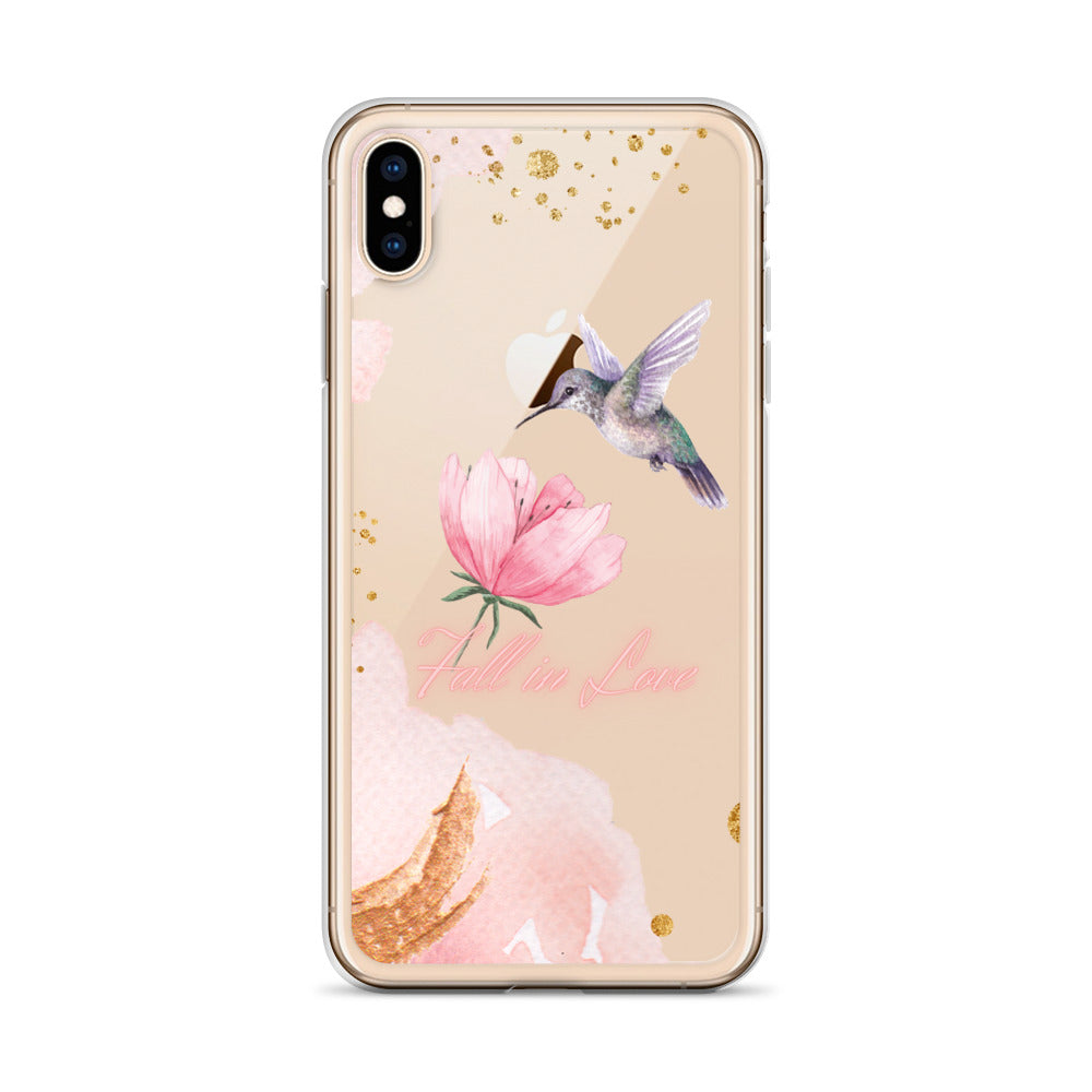 "Humming Bird Love" iPhone Case (Standard Edition)