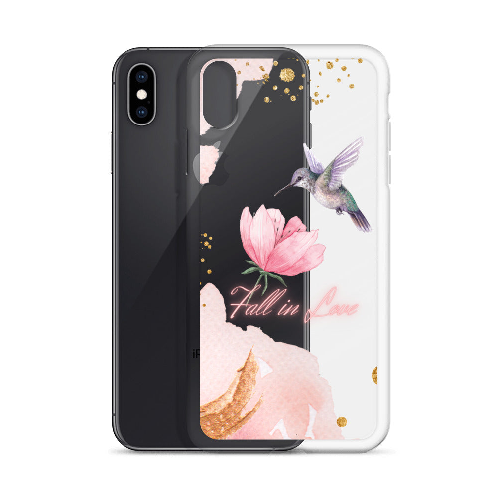 "Humming Bird Love" iPhone Case (Standard Edition)
