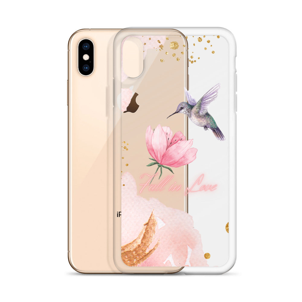 "Humming Bird Love" iPhone Case (Standard Edition)