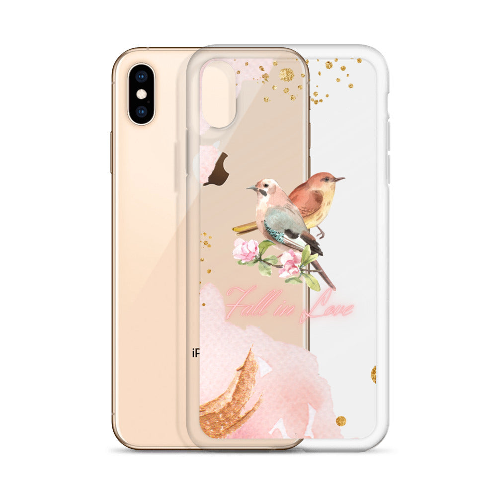 Two Bird Love - iPhone Case (Watercolor Dream Edition)