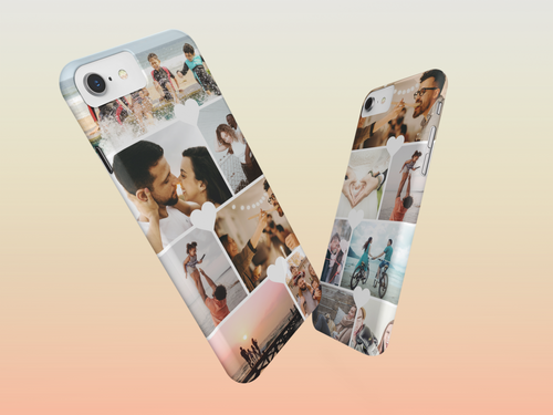 "My Heart" iPhone Case (Custom Photo)